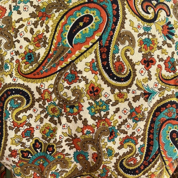 Vintage 60s 70s Paisley Blazer - Picture 5 of 6